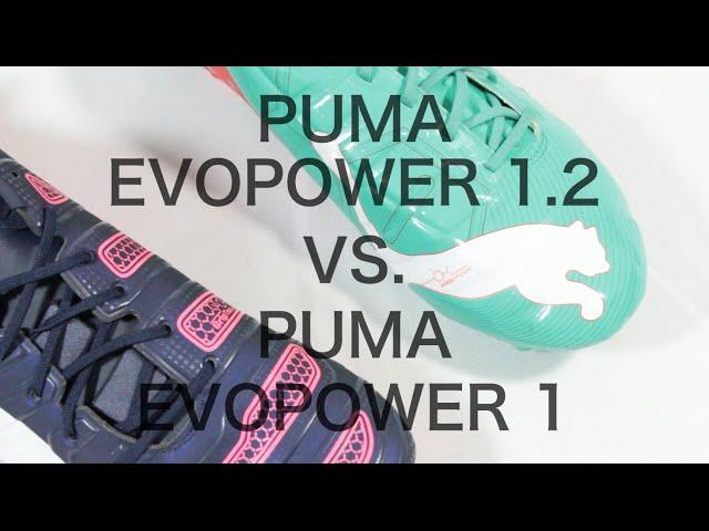 PUMA evoPOWER 1.2 vs PUMA evoPOWER 1 | Footy-Boots.com Compares