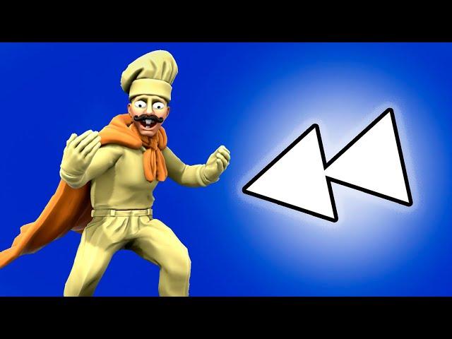 Pizza Tower Garry's Mod Vs Real Life  Rewind