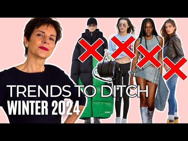 7 Trends Out Of Fashion For Winter 2024 | What To Wear Instead