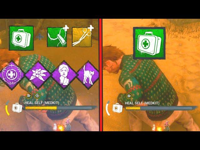 Healing Speed using Botany, Circle of Healing, Resilience, Spine Chill, Green Medkit