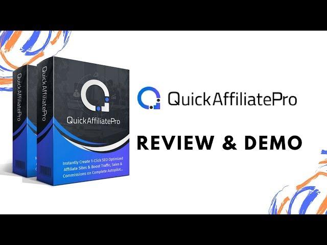 Quick Affiliate Pro Review.