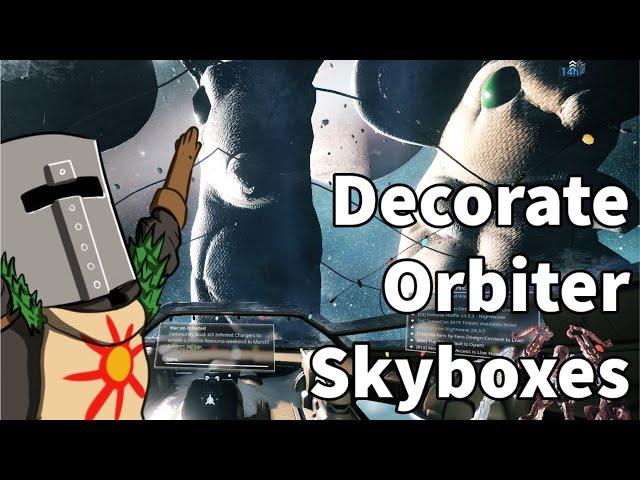 Warframe Orbiter Tutorial #2 - How to Decorate Planetary Skyboxes | 2021