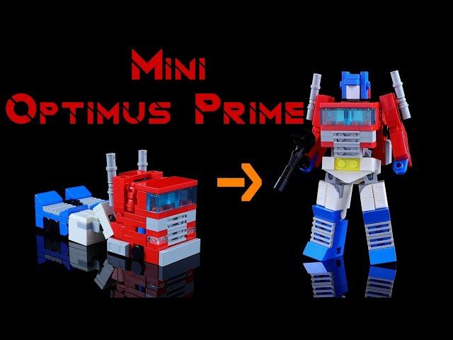 LEGO Mini Optimus Prime[How to build]