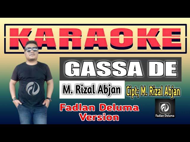 KARAOKE GASSA DE M. Rizal Abjan | Qosidah Makeang Viral Tik Tok