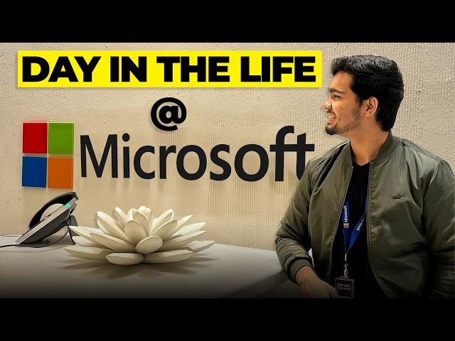 A day in the life of a Microsoft Software Engineer in India ️ | Microsoft Hyderabad Office