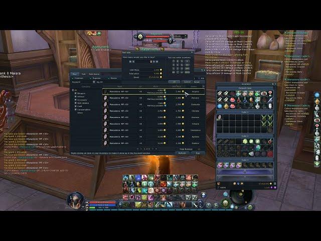 Aion Classic EU 1.9 Turning Trash Into Kinah