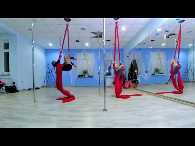 Eva & Sophia, Aerial Silks, Double