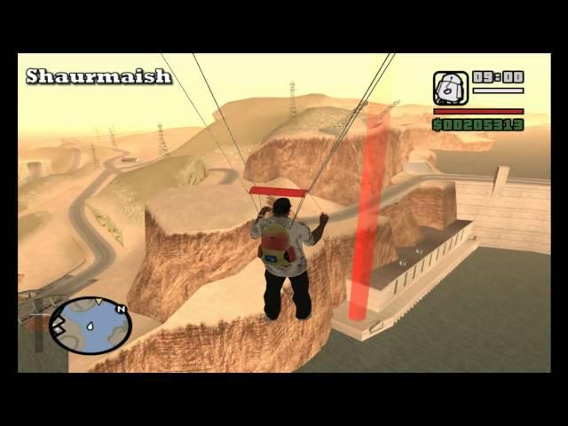 GTA San Andreas - Прохождение - Миссия 84 - Взрыв на ГЭС