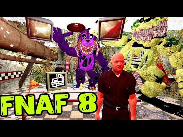 ANIMATRONICS SCARE THE SECURITY GUARD FNAF COOP ► Garry's Mod