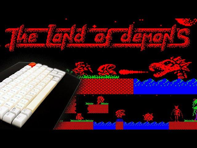 THE LAND OF DEMONS. Complete walkthrough [ BK 0010-01 ] game. No commentary