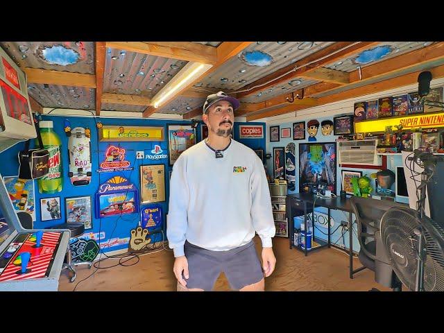 So I am tearing down my game room...