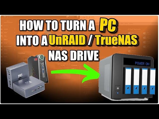 How to Turn a PC into a NAS - An Idiots Guide