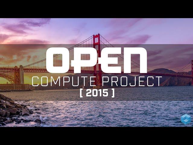 Matt Corddry, Facebook | Open Compute Project Summit 2015
