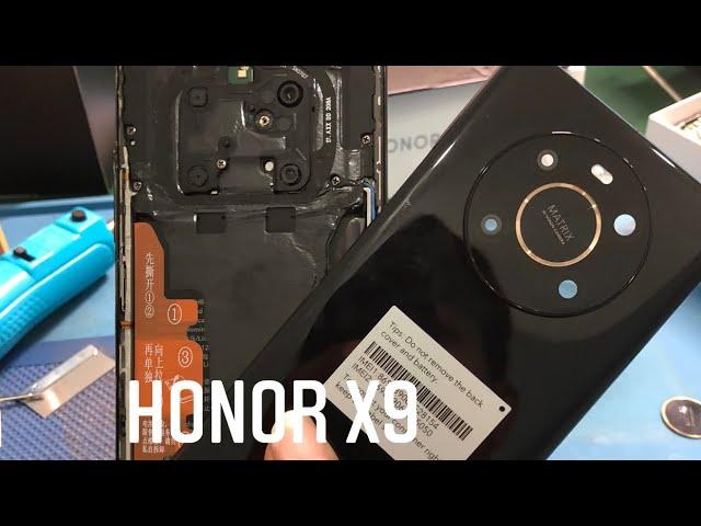 How to remove back cover honor x9