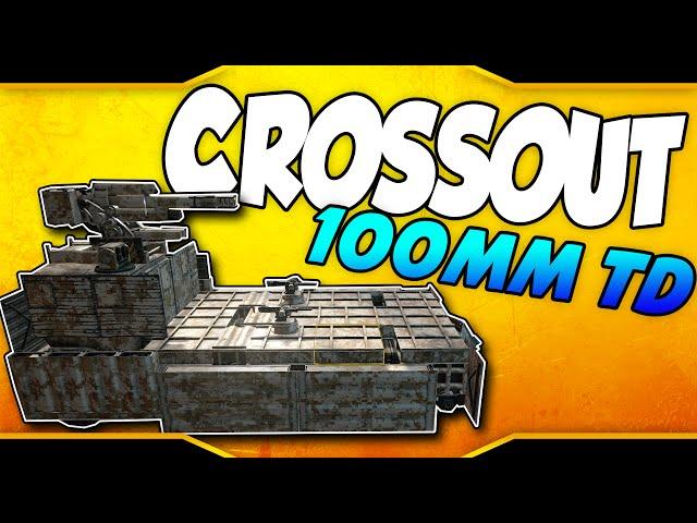 Crossout  100mm Tank Destroyer & 25mm Auto Cannon Testing [Let's Play Crossout Gameplay]