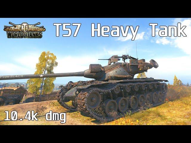 T57 Heavy Tank, 10.4K Damage, 6 Kills, Malinovka - World of Tanks