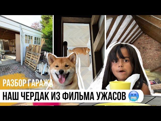 VLOG: Разгребаем гараж и исследуем наш 100летний чердак  Жизнь в Англии