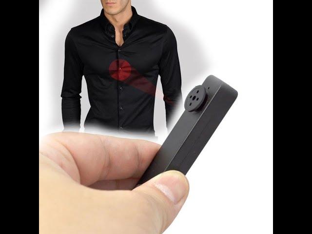 Tugma ko'rinishidagi mini yashirin kamera. Мини скрытая камера в виде кнопки. Mini hidden camera