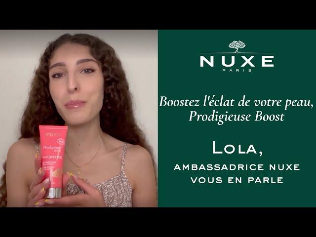 La routine pour une peau éclatante avec les soins PRODIGIEUSE® BOOST | Lola