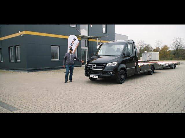 BFZ autotransporter Mercedes Sprinter 907 319 CDI 3.0 V6