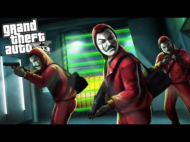 MONEY HEIST in GTA 5 Online!