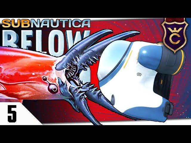 ХЕЛИЦЕРАТ ЖРЁТ МОРЕХОД #5 Subnautica Below Zero FrostBite