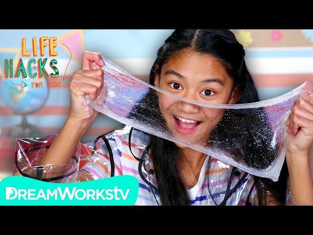 Invisible Slime + Other See-Through Hacks | LIFE HACKS FOR KIDS