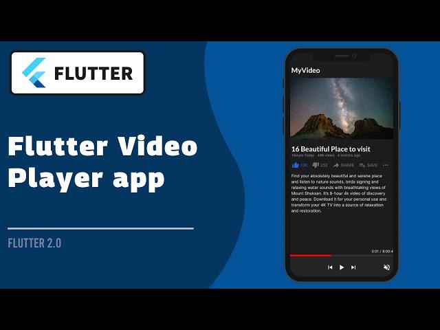 Build a Video Streaming App using Flutter