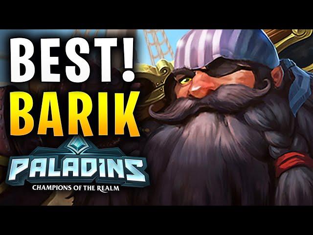 BEST BARIK PEAK ARCHETYPE! - Paladins Gameplay Build