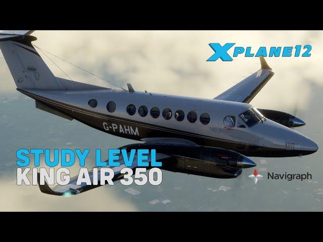 AirfoilLabs King Air 350 | Study Level | X-Plane 12