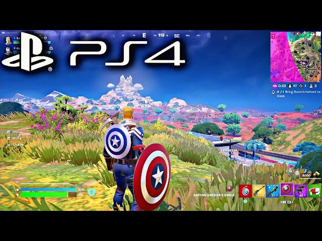 Fortnite Chapter 5 Season 4 PS4 Gameplay