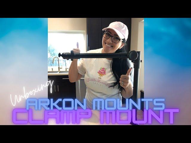 The best DSLR & Phone Mount! | Unboxing & Assembling the Arkon Mounts Clamp Mount Model DSLRTABMG5