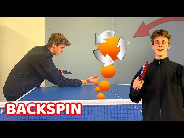 The BEST Backspin Serve Tutorial | Unbeatable