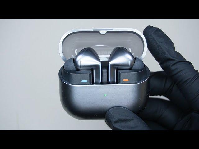 TechUnboxings ASMR: Samsung Galaxy Buds3 Pro (Silver) Unboxing