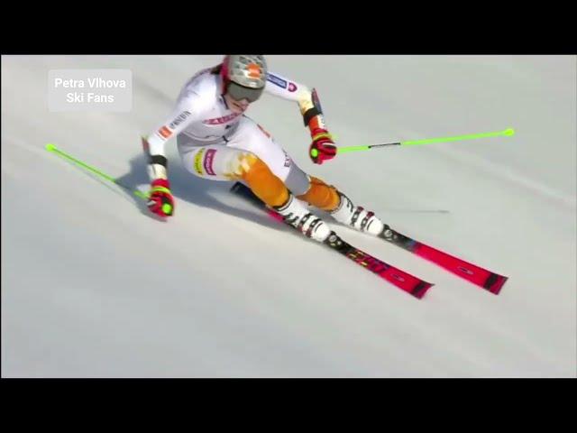 Petra Vlhová Aare Obrovský slalom 1.kolo 1.miesto 11.3.2022 Full HD