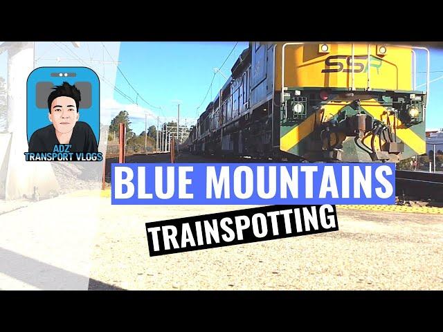 Adz' Transport Vlogs - Vlog 181:  Blue Mountains Trainspotting