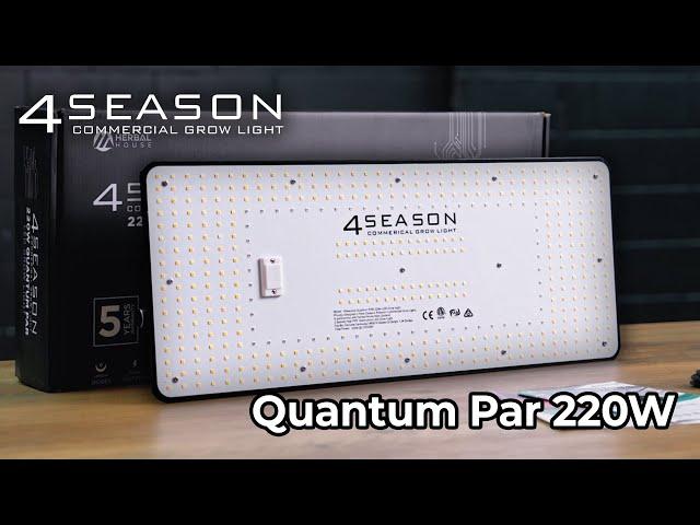 4SEASONS QUANTUM PAR 220w LED Grow Light | Herbal House