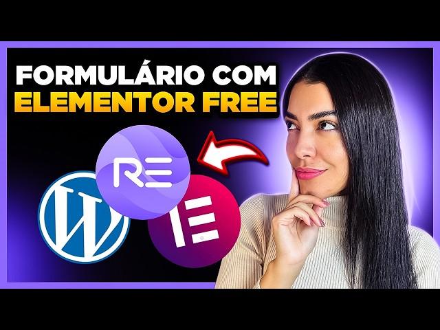 Como Criar um FORMULÁRIO DE CONTATO com Elementor FreeGrátis [Contact Form 7 e Royal Addons]