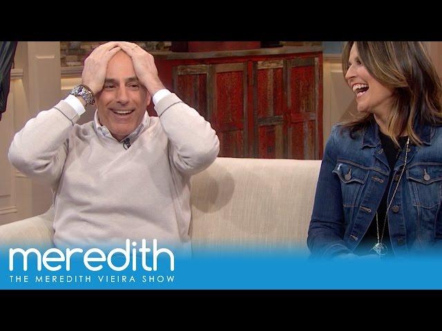 Meredith Found Sex Toys In Matt Lauer's Office? | The Meredith Vieira Show