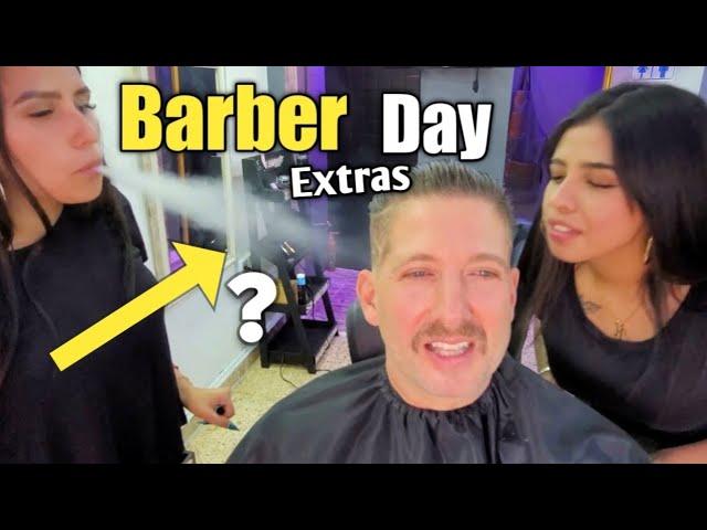 BARBER DAY Makes Me VIP! (Tiktok: barberday1) Mexican Female/Lady Barber in Mexico City 