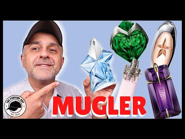 MUGLER FEMININE FRAGRANCES RANKED | MUGLER ANGEL, ANGEL MUSE, ALIEN, WOMANITY, AURA