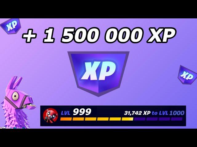 1,500,000 XP My FAST LEVELING experiment in Fortnite changed everything!