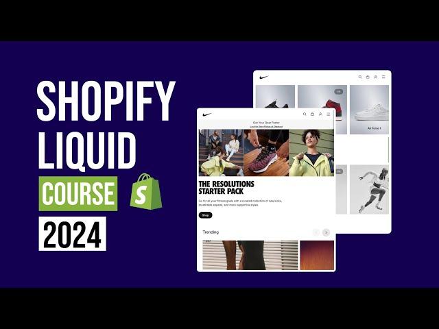 Shopify Theme Development | Build a Nike E-commerce clone Website