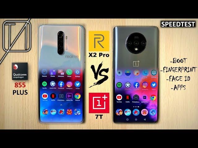 Realme X2 Pro vs OnePlus 7T Speed Test