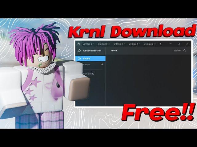 How To Download Krnl Tutorial *Free Roblox Executor!