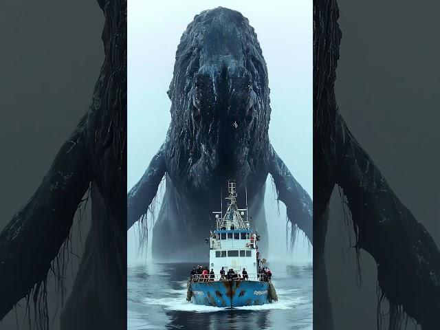 A mysterious sea giant is following the ship