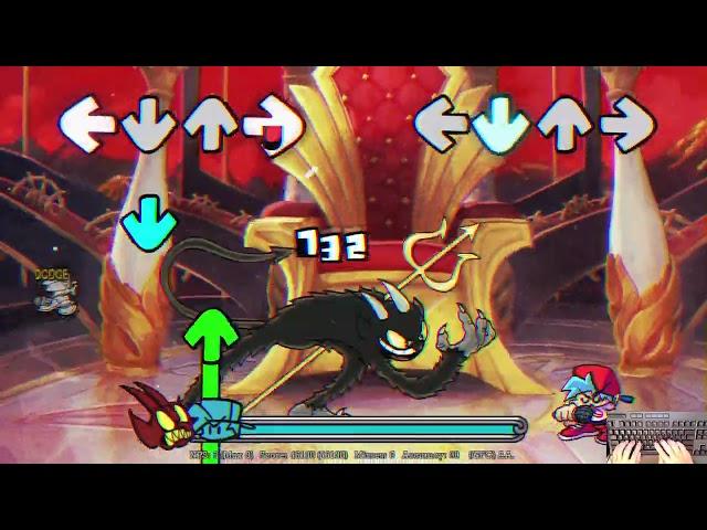 FNF Indie Cross Cuphead Devil - Satanic Funkin (FC) (4k)