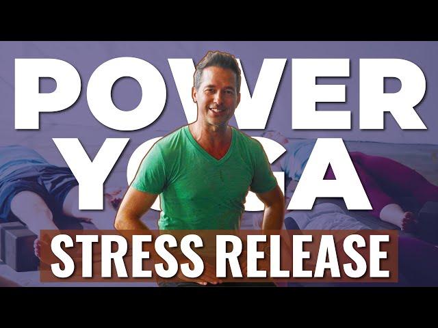 45 Minute Power Yoga: Boost Strength & Break Through Stress!