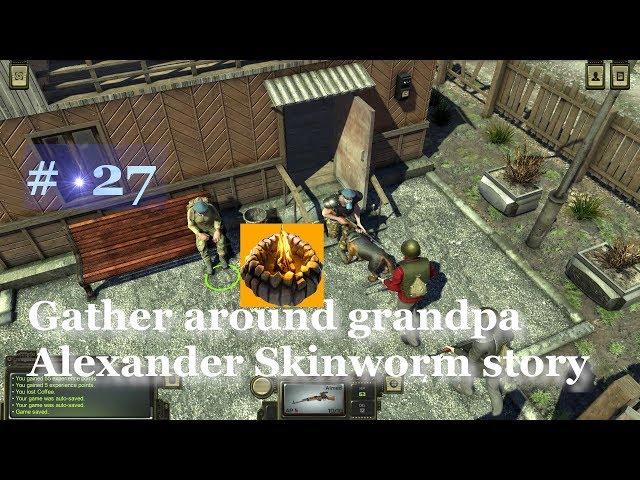 Atom rpg Skinworm story 2 Safe Journey farm quests and Red Fighter caravan # 27