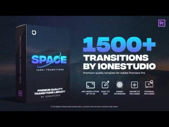 Take Your Editing to the Next Level: Get 1500+ Transitions for Premiere Pro